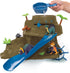 Playset 3 MindWare Dinosaur Color Splash Water Park Bathtub - Interactive Bath Toys with Color Changing Dinosaur