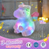 Girls,12'' Athoinsu Musical Light up Unicorn Stuffed Animal Soft Furry Plush Toy with LED Night Lights Children's Day