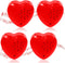Voice Recorder for Stuffed Animals - 20 Seconds Sound Heartbeat Recorder Box, 4 Pcs (Red)
