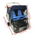 Ezkindheit Stroller Rain Cover,Universal Rain Cover for Side by Side Baby Stroller, Double Stroller Cover for Rain