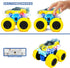 TQBYNJ 3 4 5 Monster Truck Toy - Toy Truck with Flashing LED -Toys for Year Old BoysLight-Up Cars for Toddlers