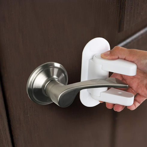 Tuut (2 Pack) Door Lever Lock Child Proof Doors & Handles, Adhesives - Child Safety By