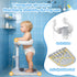 LimboGlow Anti-Pinch 6-36 Upgraded Baby Shower Stand with Silicone & Anti-Slip Base, Adjustable Height Baby Bath