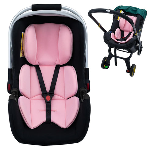Infant Car Seat Insert, Ultra-Thick Carseat Head Support for Infant, Breathable Baby
