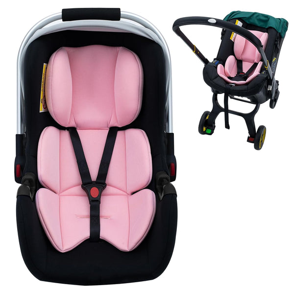 Infant Car Seat Insert, Ultra-Thick Carseat Head Support for Infant, Breathable Baby