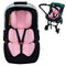 Infant Car Seat Insert, Ultra-Thick Carseat Head Support for Infant, Breathable Baby