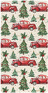 KICPOAY Christmas Trees Cars Vintage Toddler Bed Crib Sheets Baby Crib Sheets Cover