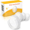 Baby Gate Wall Protectors - Clear Self-Adhesive Bumpers for Safety Gates, Removable & Washable Padding