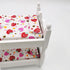 1:12 Wooden Dollhouse Miniature Loft Bed with Ladder, Kids Children's Bedroom Bunk Bed Play Toy Decor