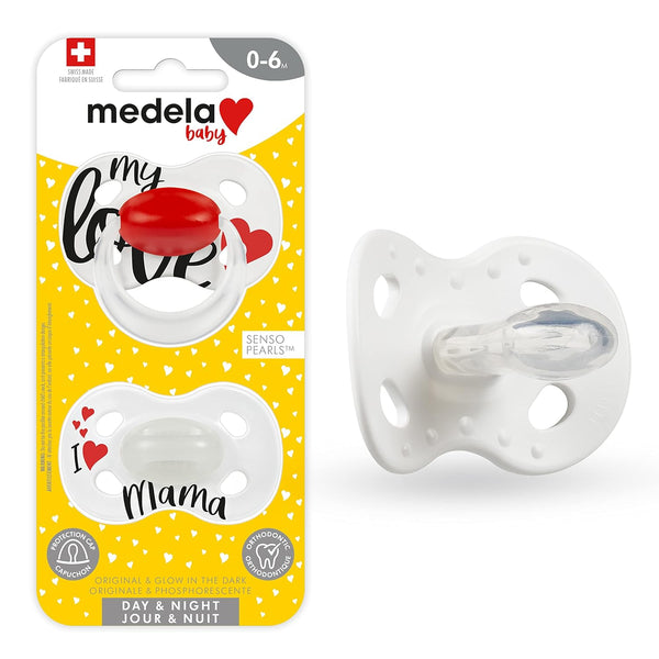 Medela Baby Pacifier | Day and Night Glow in The Dark |