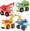Construction Toys for 1-5 Years Old Boys Girls - Sandbox Excavator Toy Construction Truck Vehicles, Birthday Gifts