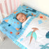 Set Boys-3 Sets Set UOMNY Crib Bedding for Piece Dinosaur Baby Boys Crib Bedding with Baby Comforter Crib Sheet