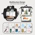 Hsnar Backpack Fox Tree Waterproof Diaper Bag Large Capacity Baby Bag with Stroller Straps, Multi-Pocket Diaper Bag