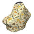 Broiteid Mushroom Baby Car Seat Canopy Cover Baby Stuff, Nursing Breastfeeding Covers Infant