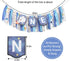 WAUAO 1st Outer Space High Chair Banner - Planets Astronaut Rocket Birthday Decorations,Space First High Chair One