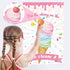 36 Hooqict Pin The Cherry On The Ice Cream Game Birthday Party Games for Kids Ice Cream Theme Party Decorations