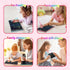 TECJOE 2 Pack LCD Writing Tablet - 10 Inch Colorful Doodle Board for Kids Learning Toys