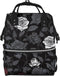 KHIRY Diaper Bag Nappy Backpack Baby Bag Basset Hound Mummy Backpack Multifunction Changing