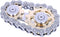 Fidget Spinner, Sprocket Linkage Bike Chain Spinner Design, Metal Stainless Steel Durable Mechanics, Gold