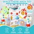 Orzbow 0-12 Stroller Arch Toy for Baby, Musical Carseat Toys Hanging with Teething, Baby Mobile for Crib Bassinet Car