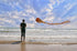 Kizh Large Octopus Kite 150 Inches Long, Soft Parafoil for Kids and Adults, Easy Flyer for Beach Park Garden Playground