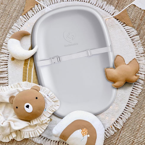 27.6 19.2 2.9, Bellababy Baby Changing Pad, Waterproof & Non-Slip, Soft, Easy to Clean, Lightweight, Portable