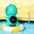 Xinsheinelry 3 Bath Thermometer, Digital Dinosaur Bath Thermometers Light Alerts Automatic for Newborns