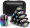 Umnodobn Rattle Magnets Snake Eggs for Adults, Magnetic Stones Oval Science Kit Toy,