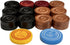 Professional Carrom Board Game - International Champion Wooden 8mm Coins, Set of 24 Coins with 2 Striker Included