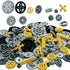 Miutrue Technical Parts Wheels Gears Building Blocks Accessories Pieces kit Construction Toys Set