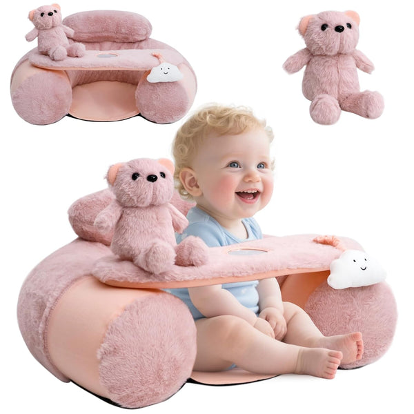 KAKIBLIN Baby Sit Me Up Seat, Inflatable Baby Seat with Cover for