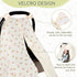 Summer Muslin Car Seat Cover Baby Girls Boys, Cotton Baby Car Seat Cover for Carseat, Nursing Pillow Case for Newborn