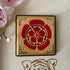 4Pcs 2.5" Album dophee Brass Flat Corners Bracket, Retro Table Corner Cover Protectors for Box Cabinet Desk Book Frame
