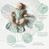 1.0 0-6 Baby Swaddle Sleep Sack, Tog New-Parent-Friendly Swaddle for Newborns & infant Months Baby Wearable Blanket