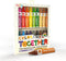 Ooly Color Together Triangular Crayons, 18 Count with 12 Classic and 6