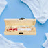 Xtlonbom Pregnancy Test Keepsake BoxKISS ME Wooden Pregnancy Test Gift Box Pregnancy Announcement Gifts Box with Raffia
