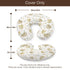 KuphiL10C Watercolor Dragon Cloud Moon Stars Leaves Pattern Nursing Pillow Cover, Unisex Removable Breastfeeding