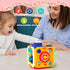 1+ 6-in-1 1 2 3 4 1st Covsen Montessori Toy for Year Old Girl Gift Busy Board for Toddlers Year Old Educational Sensory