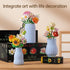 12 Set, PCS Prefilled Easter Eggs with Flower Building Blocks Easter Basket Stuffers Fillers for Teens Kids Girls Boys