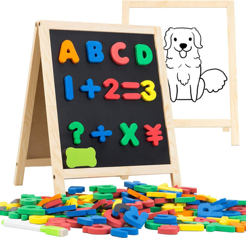 INNOCHEER Magnetic Letters and Numbers for Toddlers, Magnetic Board for Kids, ABC