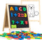 INNOCHEER Magnetic Letters and Numbers for Toddlers, Magnetic Board for Kids, ABC