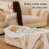 3-Pack 0-3 Sweety Fox Organic Baby Swaddles - Swaddles for Newborns, Infant Months, Baby Girls, Boys, Soft & Snug