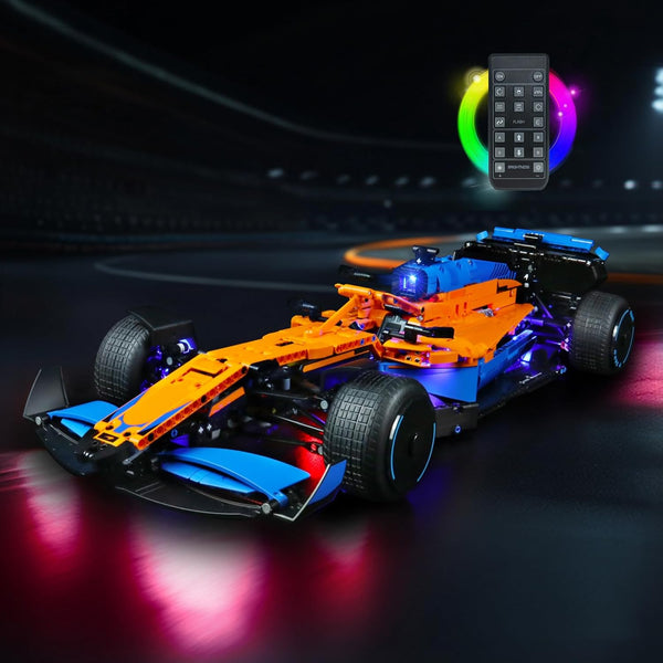 LED Lighting Light Kit Compatible with Lego McLaren Formula Race Car 42141, Giving Light to Model, NOT Included The