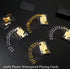 QkonkgnS Diamond Black Waterproof Playing Cards - HD Plastic Deck of Poker Cards, Professional Quality, Elegant Design