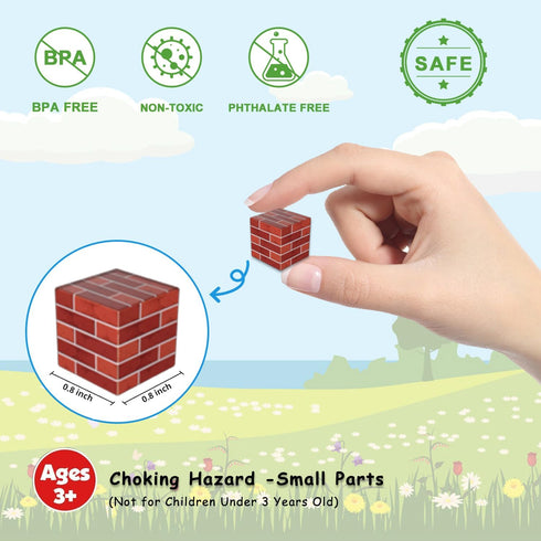 200PCS 3-5 4-8 8-12, Magnetic Building Blocks for Kids, Magnet Cubes STEM Educational Magnet Stacking Toys for Age