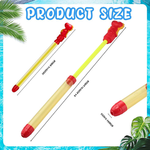 Leyndo 26 Pcs Water Guns Bulk, 14.9'' Summer Water Squirters for Kids Outdoor Swimming Pool Games