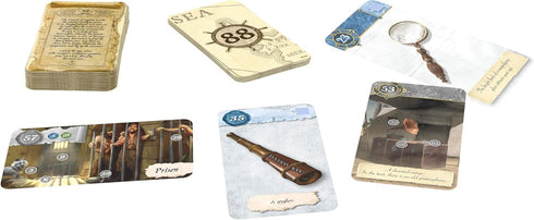 UNLOCK! Mystery Adventures Card Game - Escape Room-Inspired Cooperative Adventure, Fun Family Game for Kids and Adults,