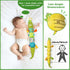 Jollybaby Tummy Time Baby Toys with Rattles, Crinkle, Musical Toys for Newborns 0-12 Months Boys & Girls - Alligator