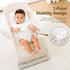 3-in-1 4 33 lbs Portable Baby Bouncer & Rocker Chair for Newborn to Toddler - Adjustable Recline Positions, Breathable