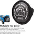 VGEBY RC Spare Tire Cover, Dustproof PU Leather for 1:10 Scale Remote Control Crawler Car Body Parts